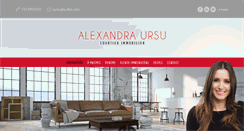 Desktop Screenshot of alexandraursu.com